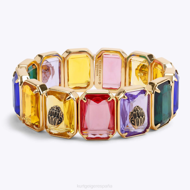 Kurt Geiger mujer brazalete de piedra rectangular de Londres 2LPR253 | accesorios otro